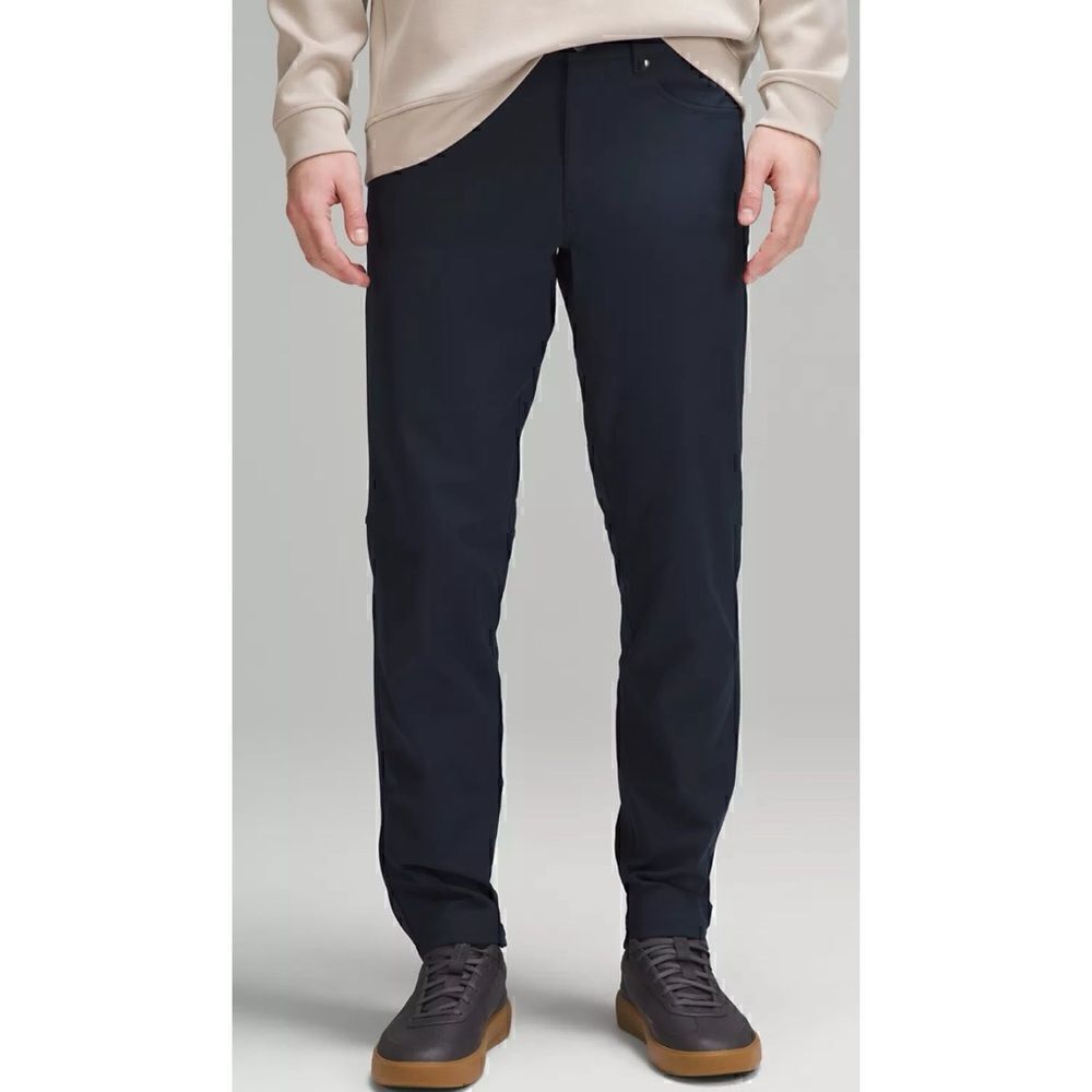 Lululemon ABC Slim Fit 5 Pocket Pant Warpstreme True Navy Size 34